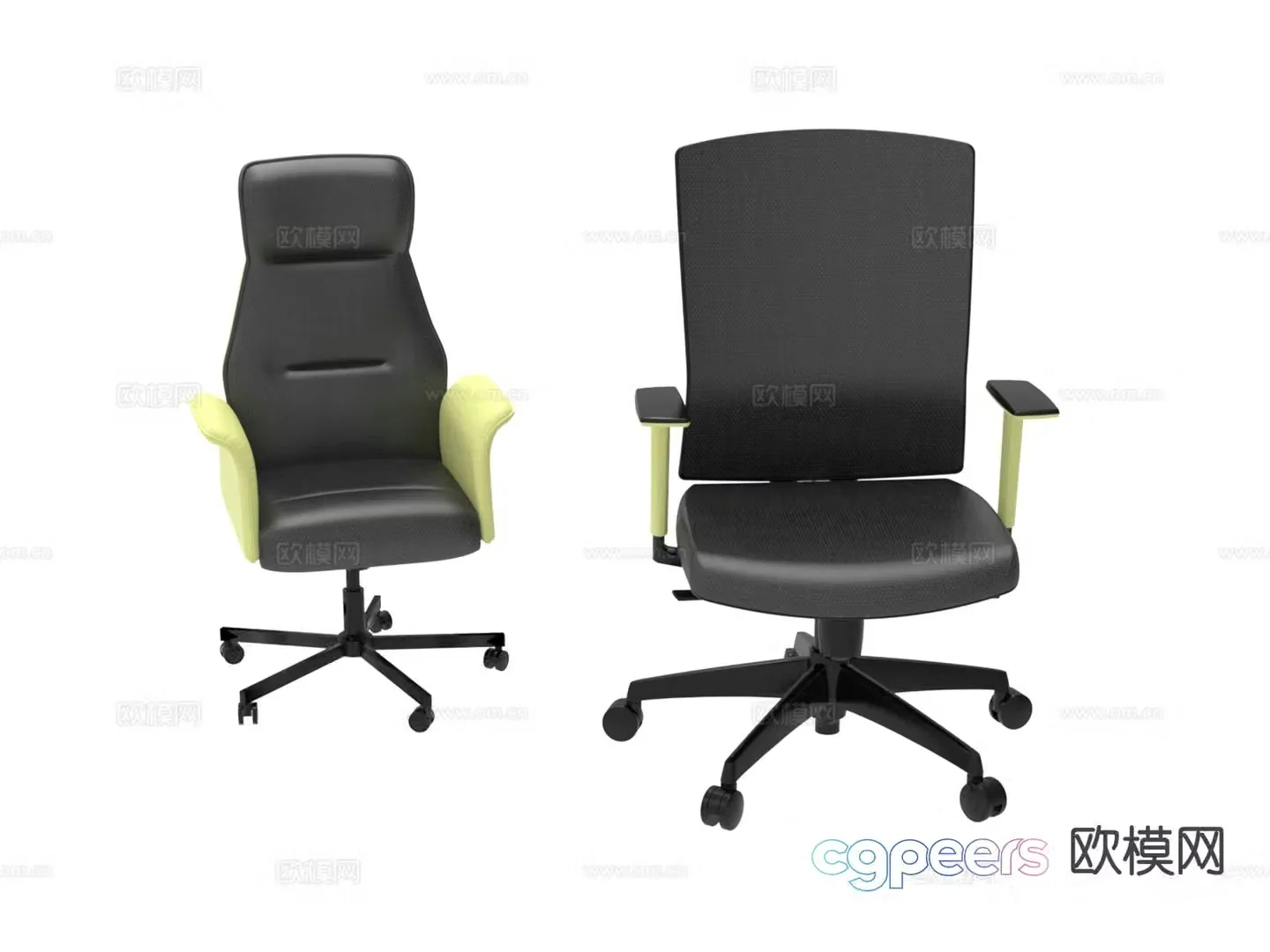 Office chair office chair executive chair staff chair 3d model
