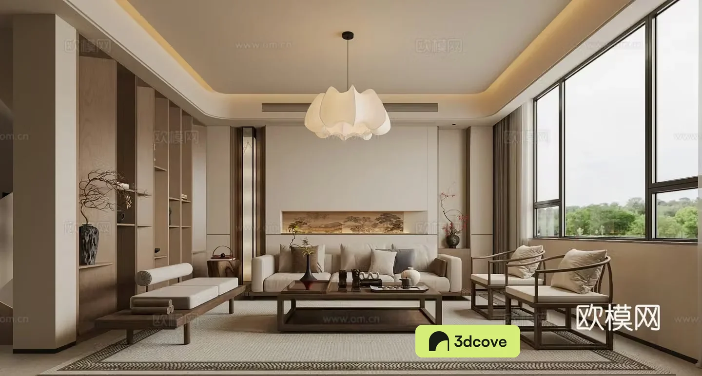 living room in Song Dynasty