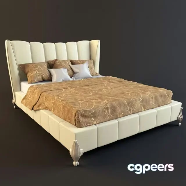 3ds Max Free – UNIQUE bed VOGUE 2