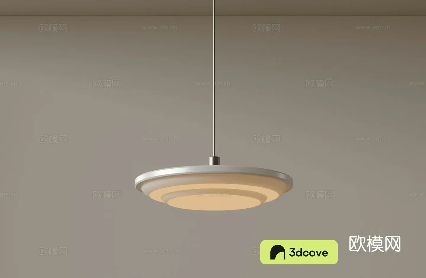 Modern single head chandelier bedside chandelier