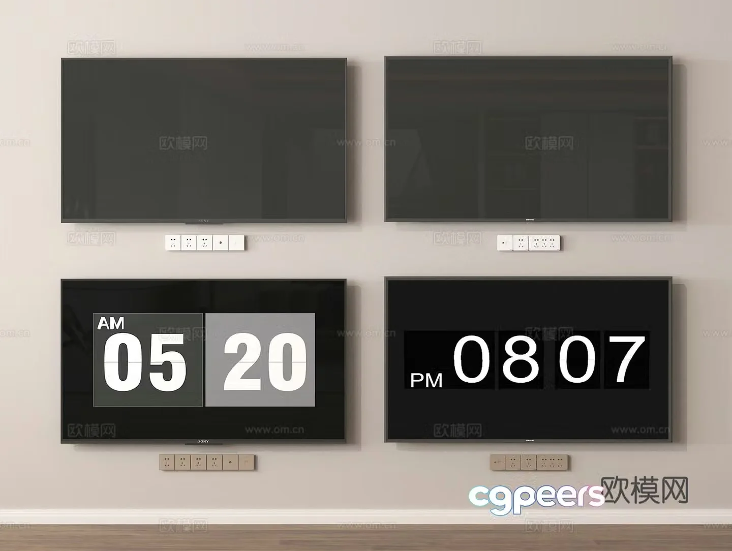 TV LCD TV 3D model