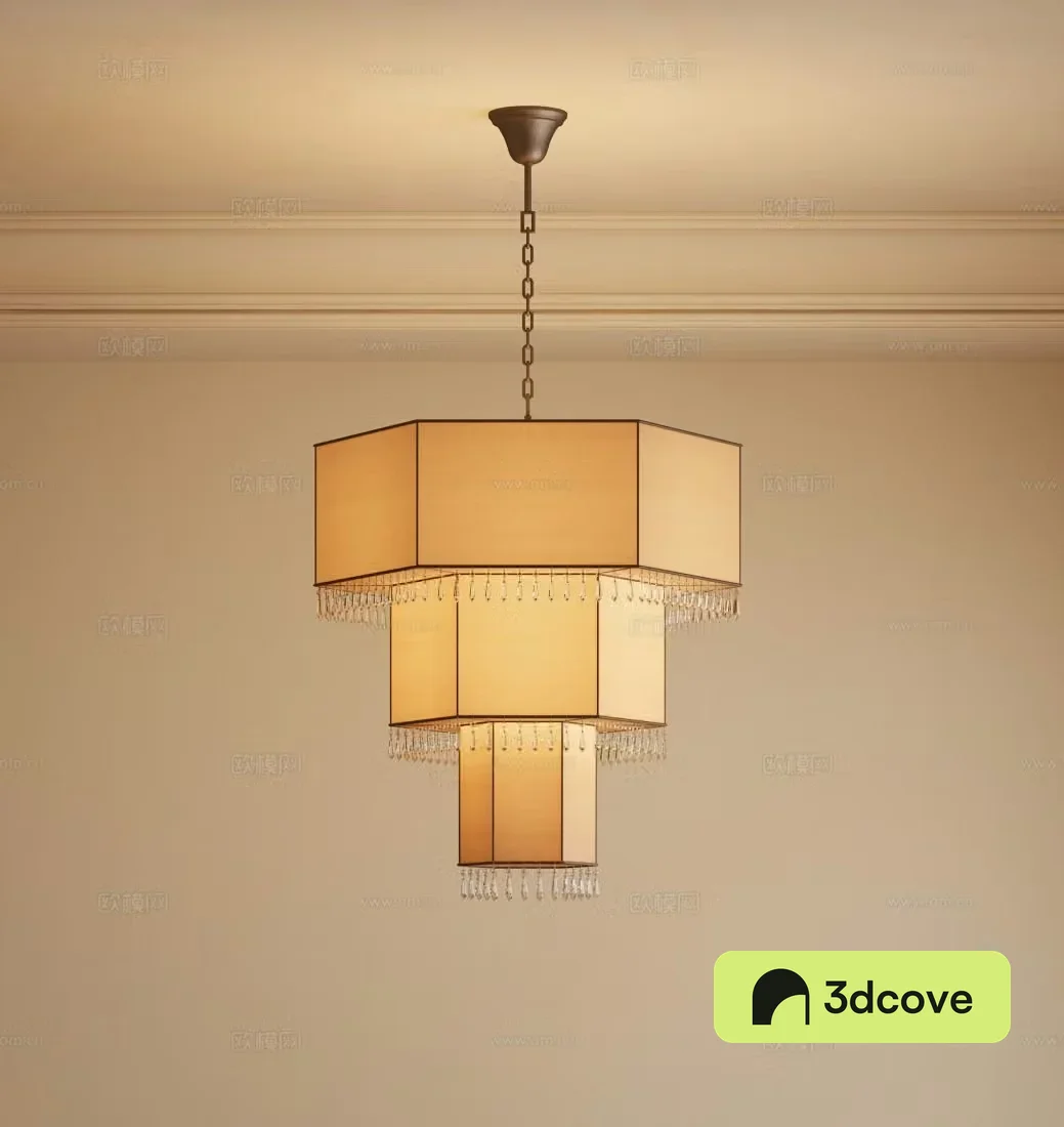 New Chinese Song Aesthetic Chandelier