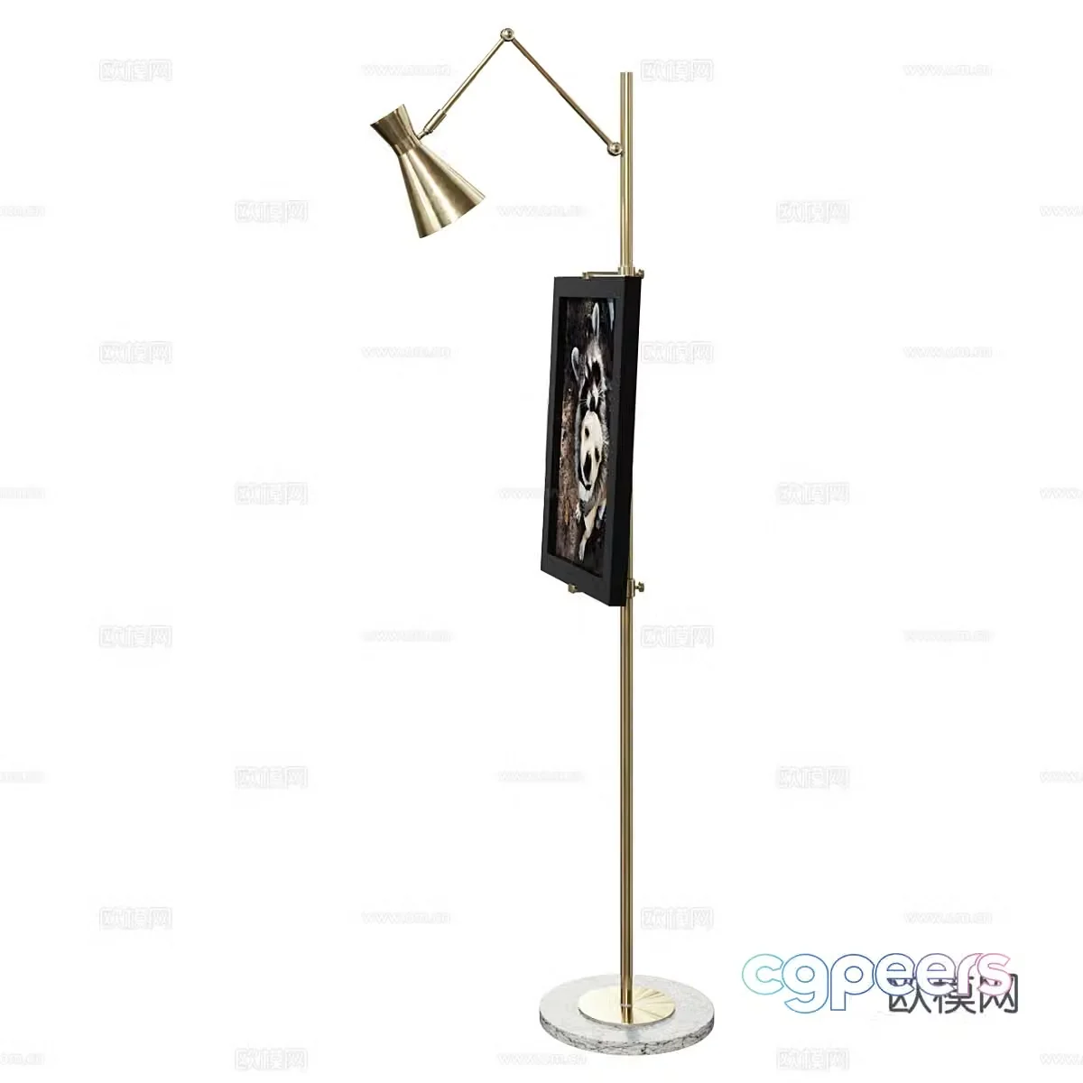 Decorative floor lamp Art floor lamp Creative floor lamp Retro floor lamp Classical floor lamp 3D model