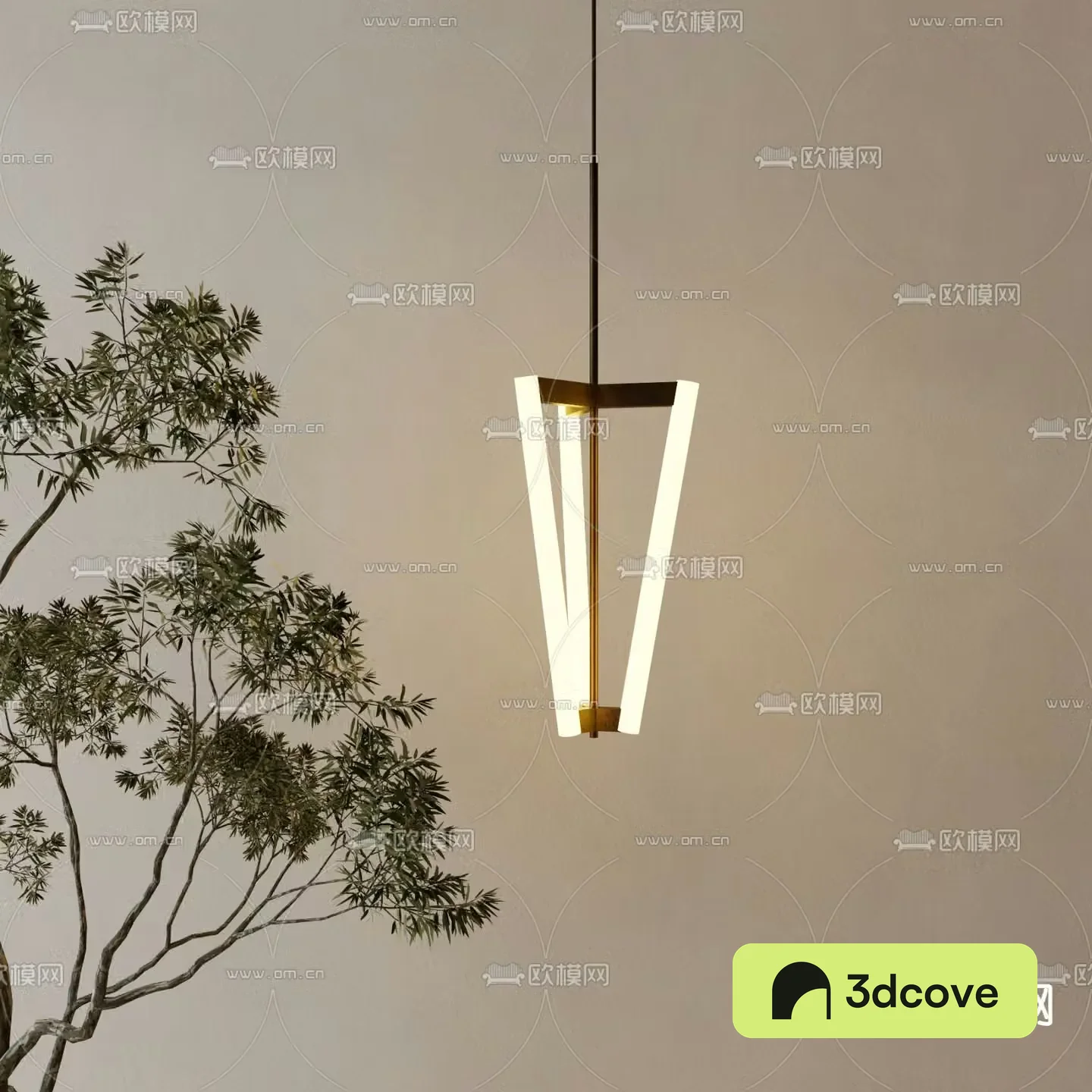 Bedside small chandelier