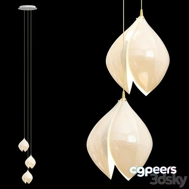 3ds Max Free – LEA MORE pendant by Lampatron