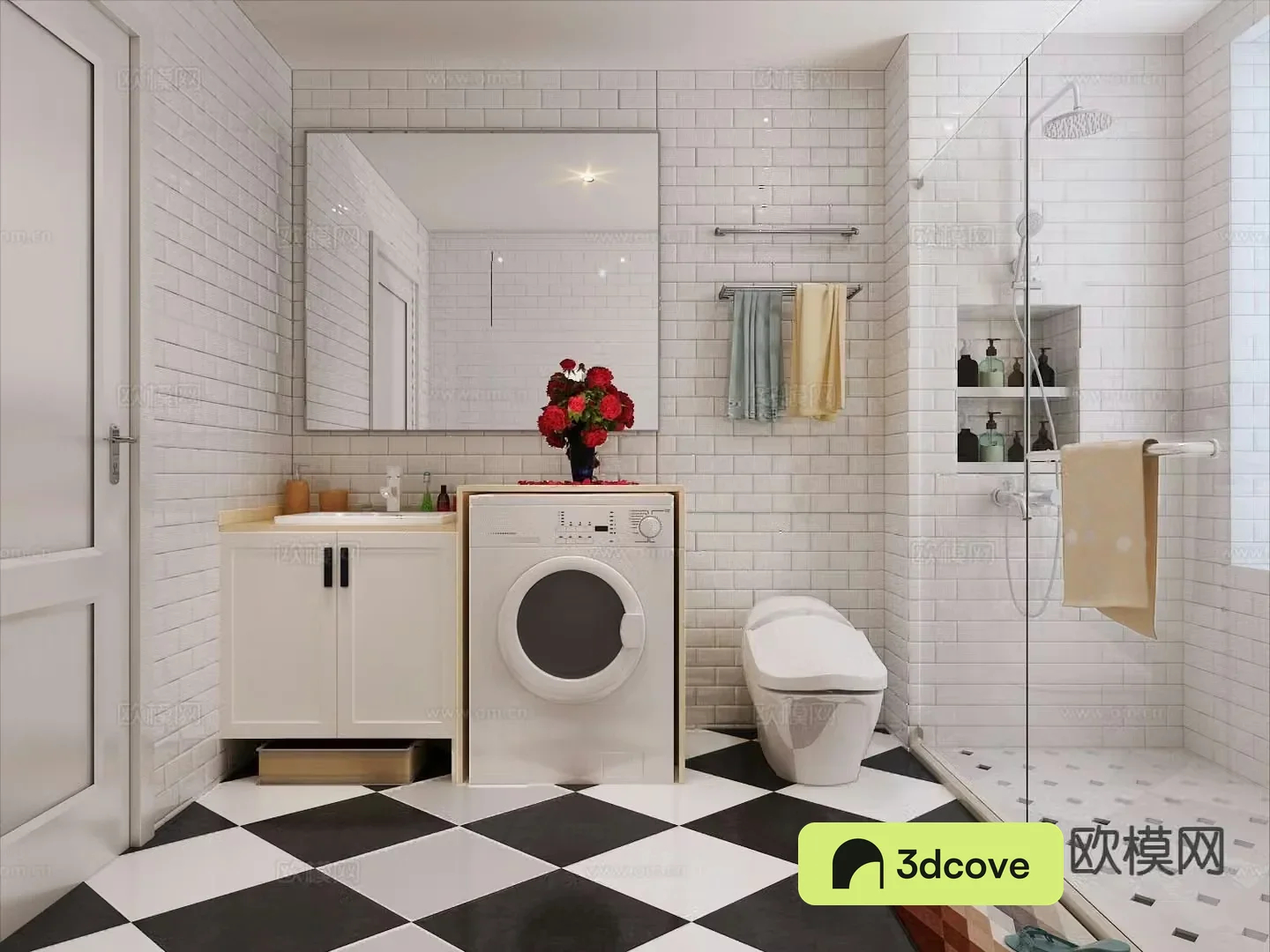 Nordic bathroom