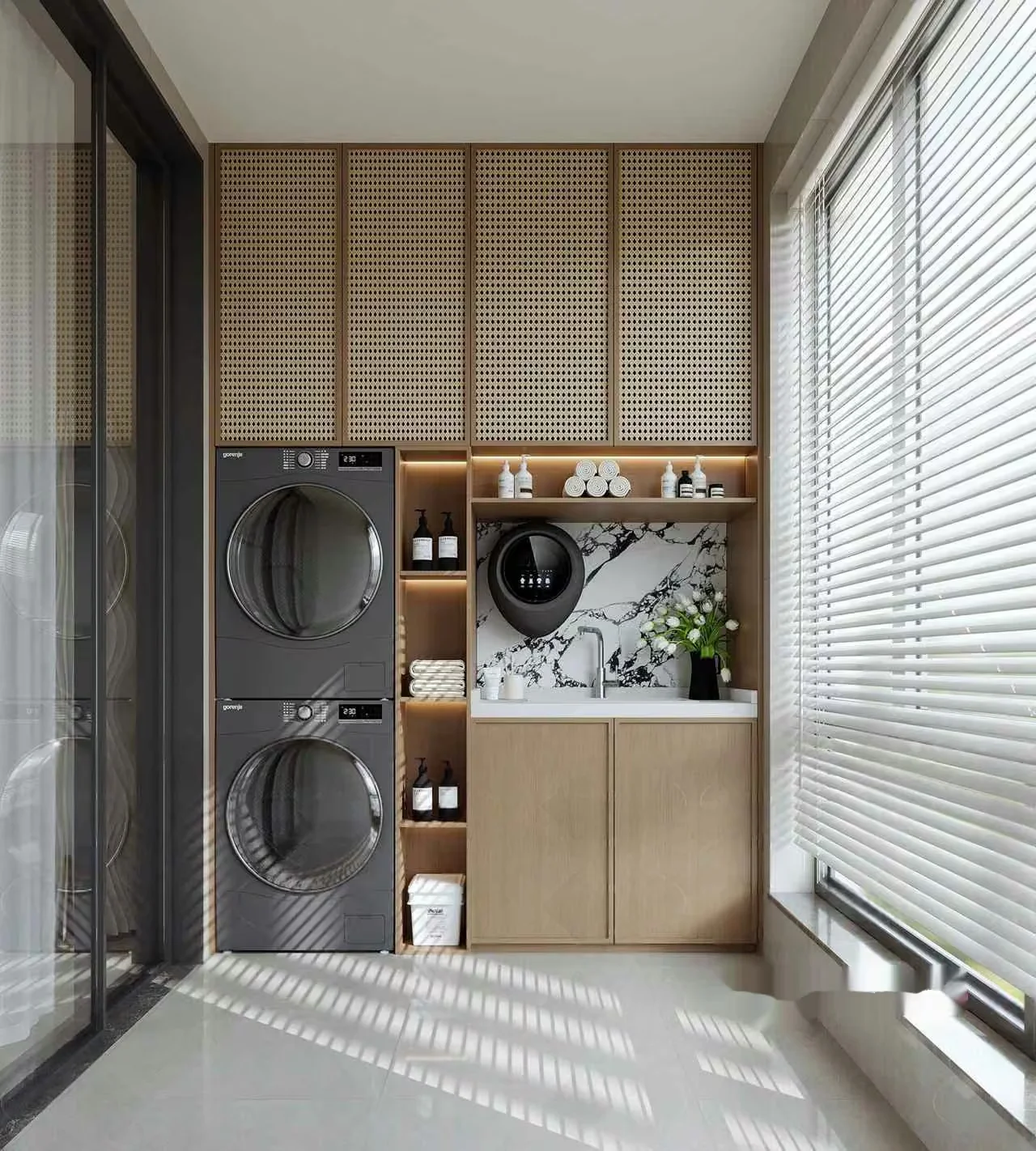 Modern Laundry Room 3D Model – 18043 – VRAY Render