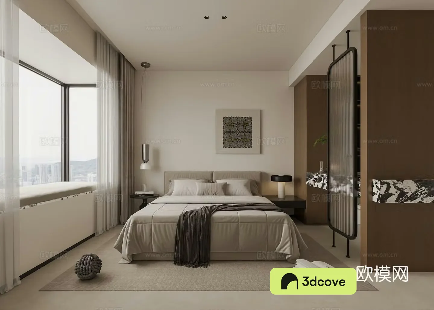 Modern bedroom
