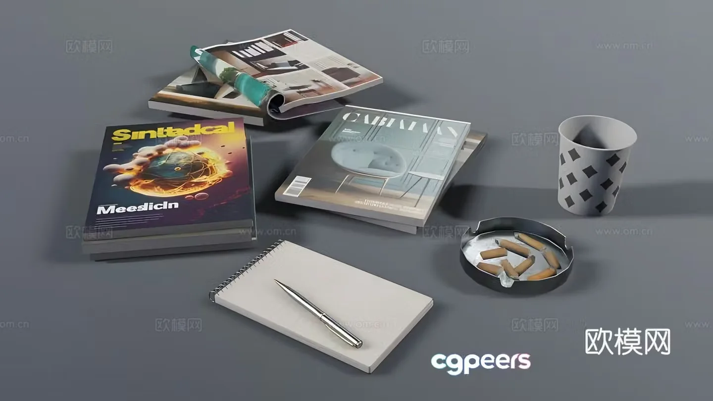 Magazine 3D Model