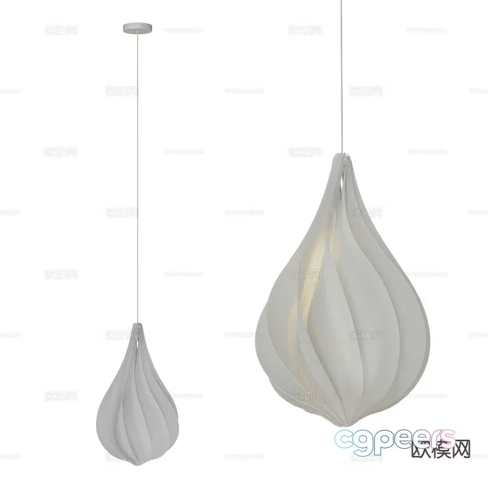 UMAGE art chandelier decorative chandelier 3d model