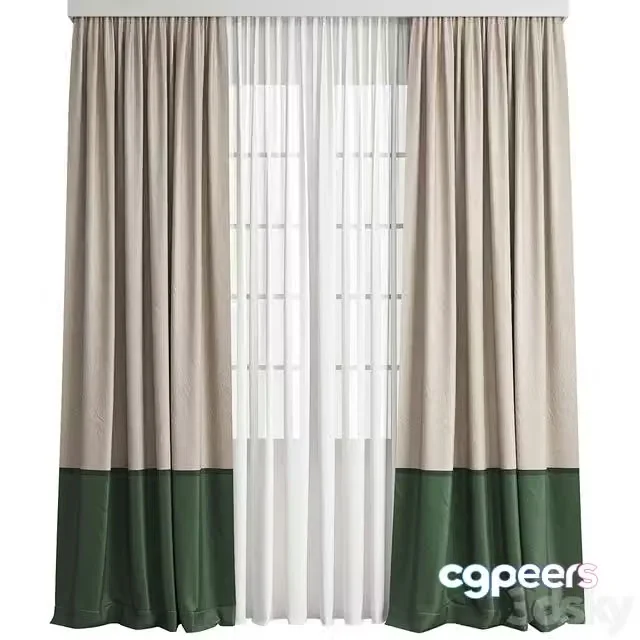 3ds Max Free – Curtain 62 Curtains