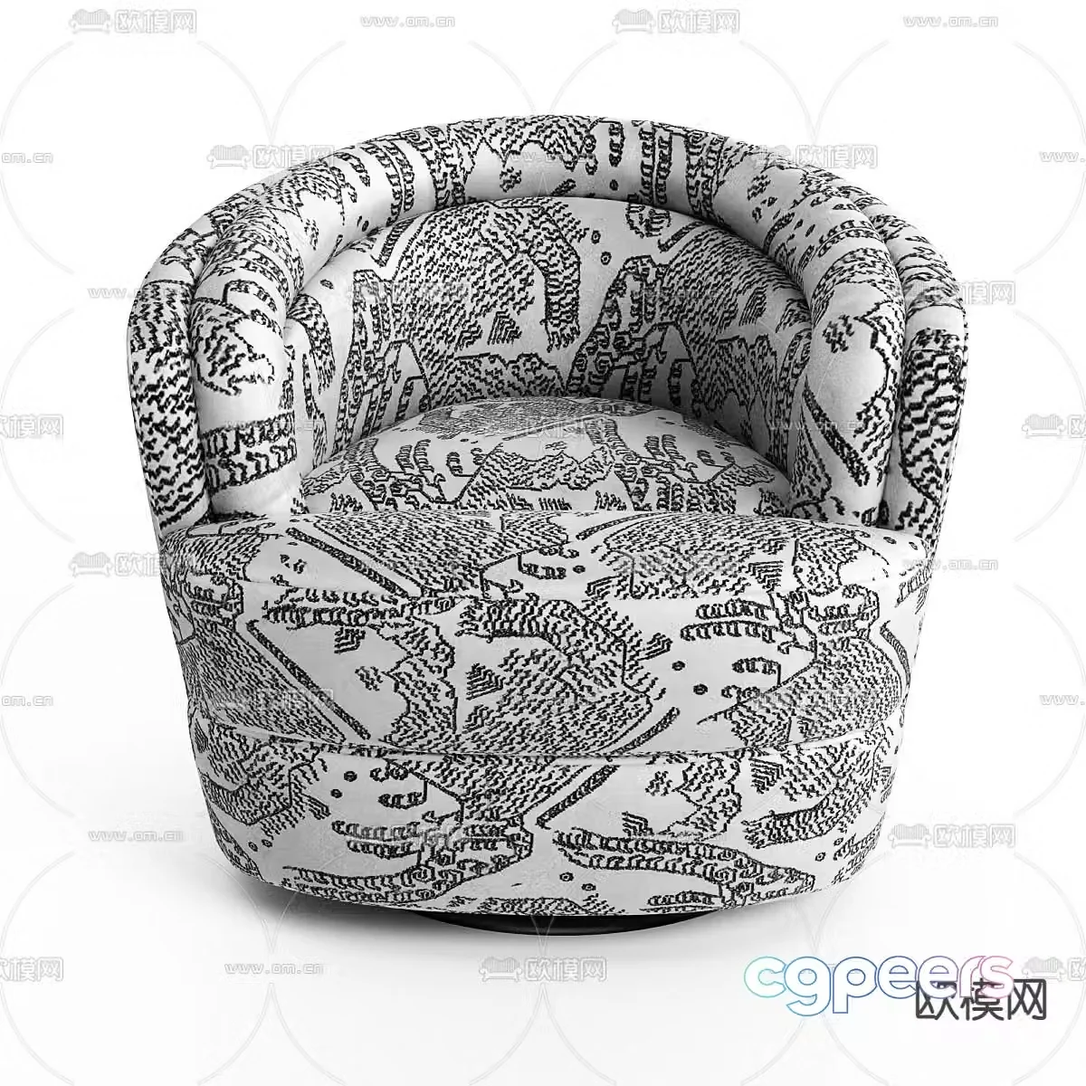 Leisure sofa lazy sofa 3d model