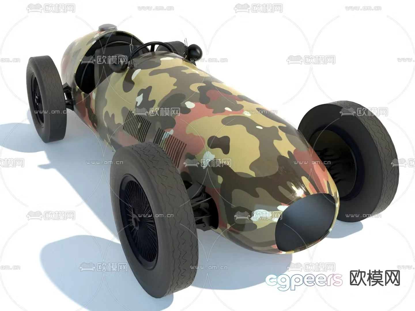 children’s car toy car 3d model