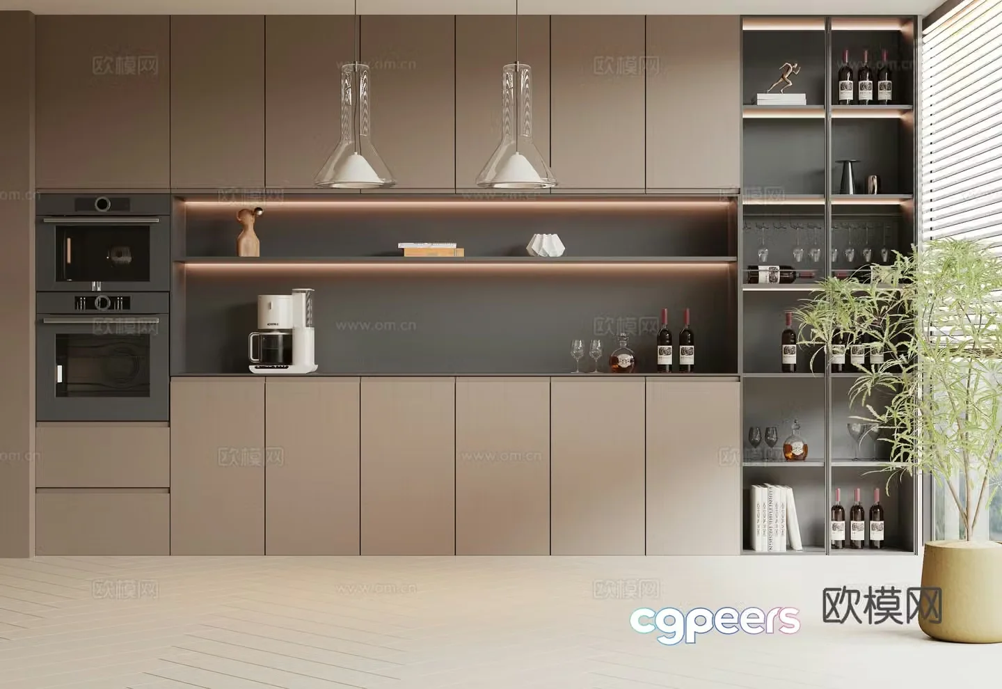 Italian sideboard 3D model