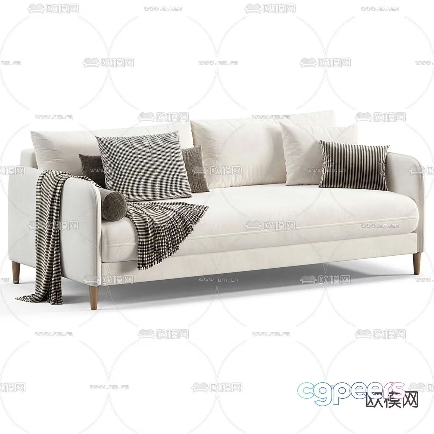 Randy Sofa 3d model by Lavsit
