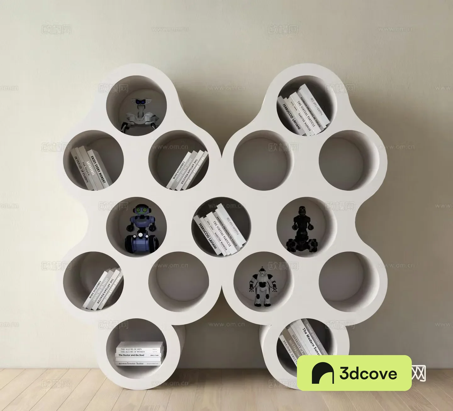 Modern bookcase round bookcase children’s bookcase