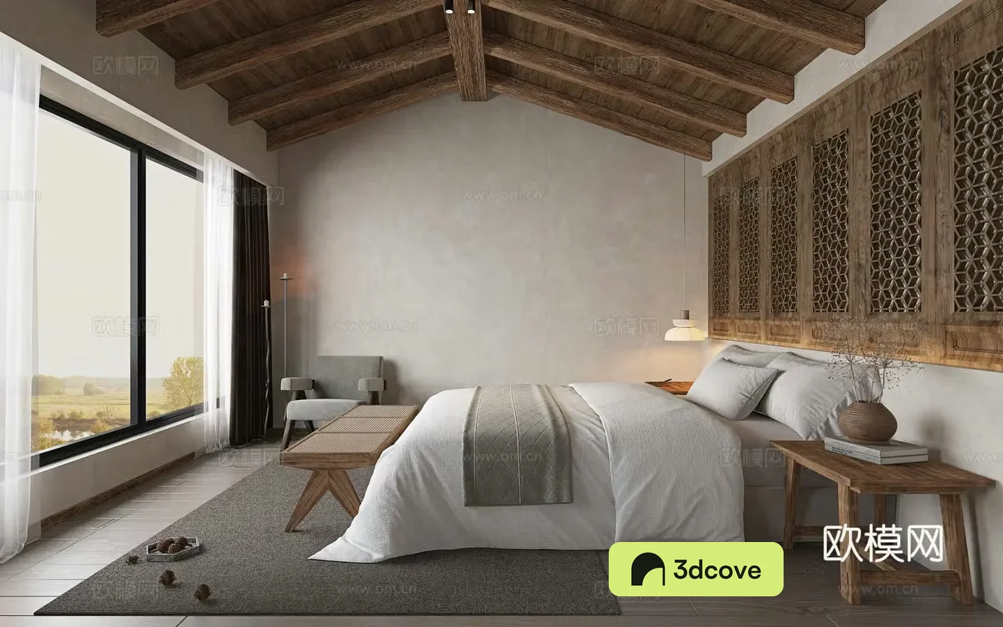New Chinese style B&B rooms hotel rooms