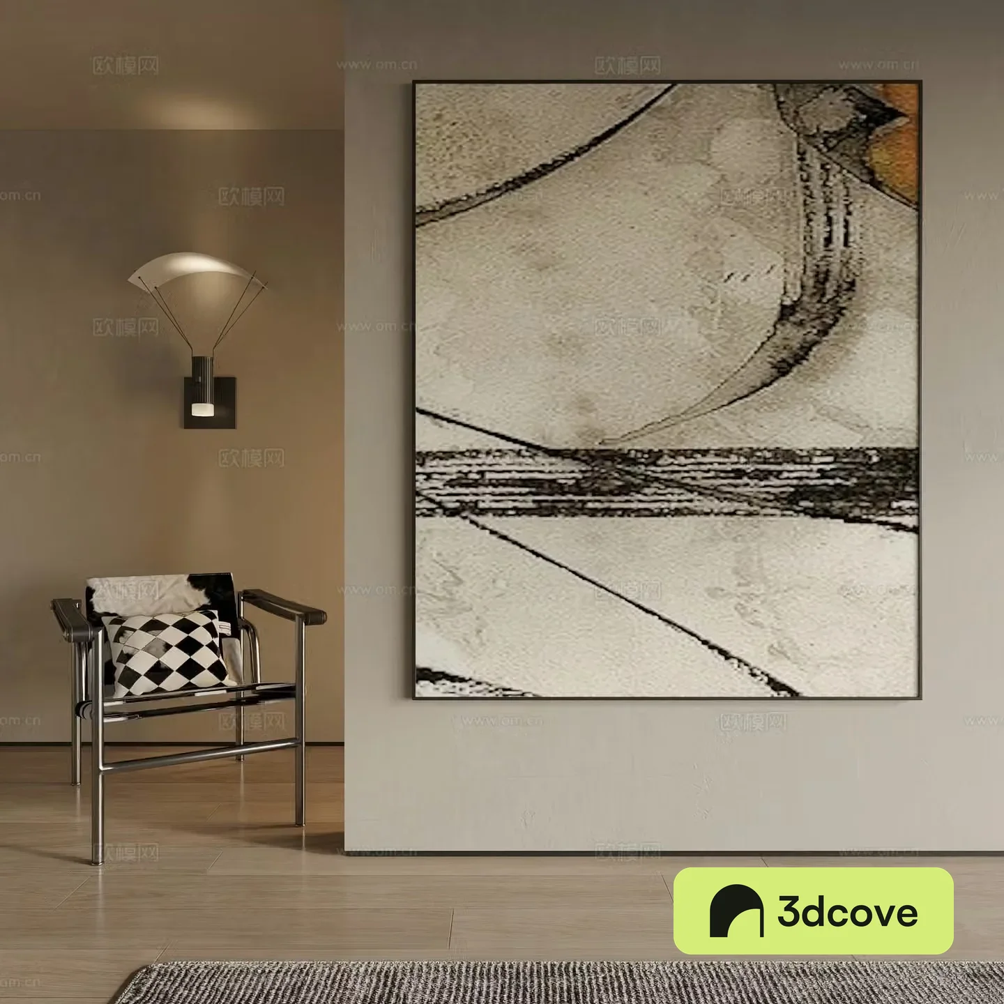 Modern decorative painting