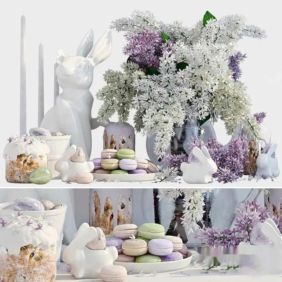 A White Rabbit 3D Model – 8165 – VRAY Render