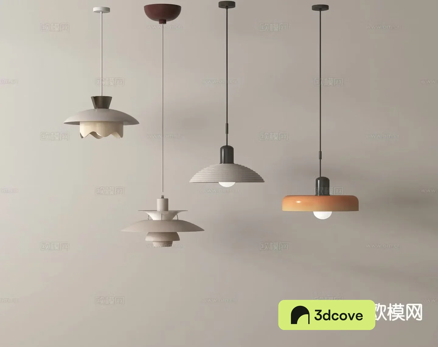 Bedside small chandelier