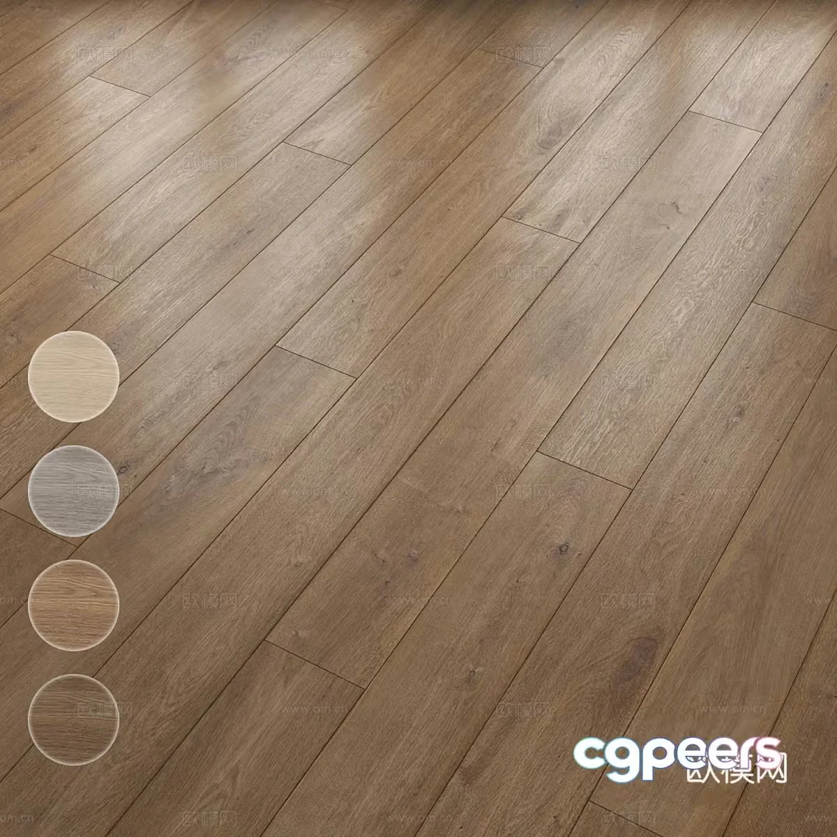 Wooden floor 3d model