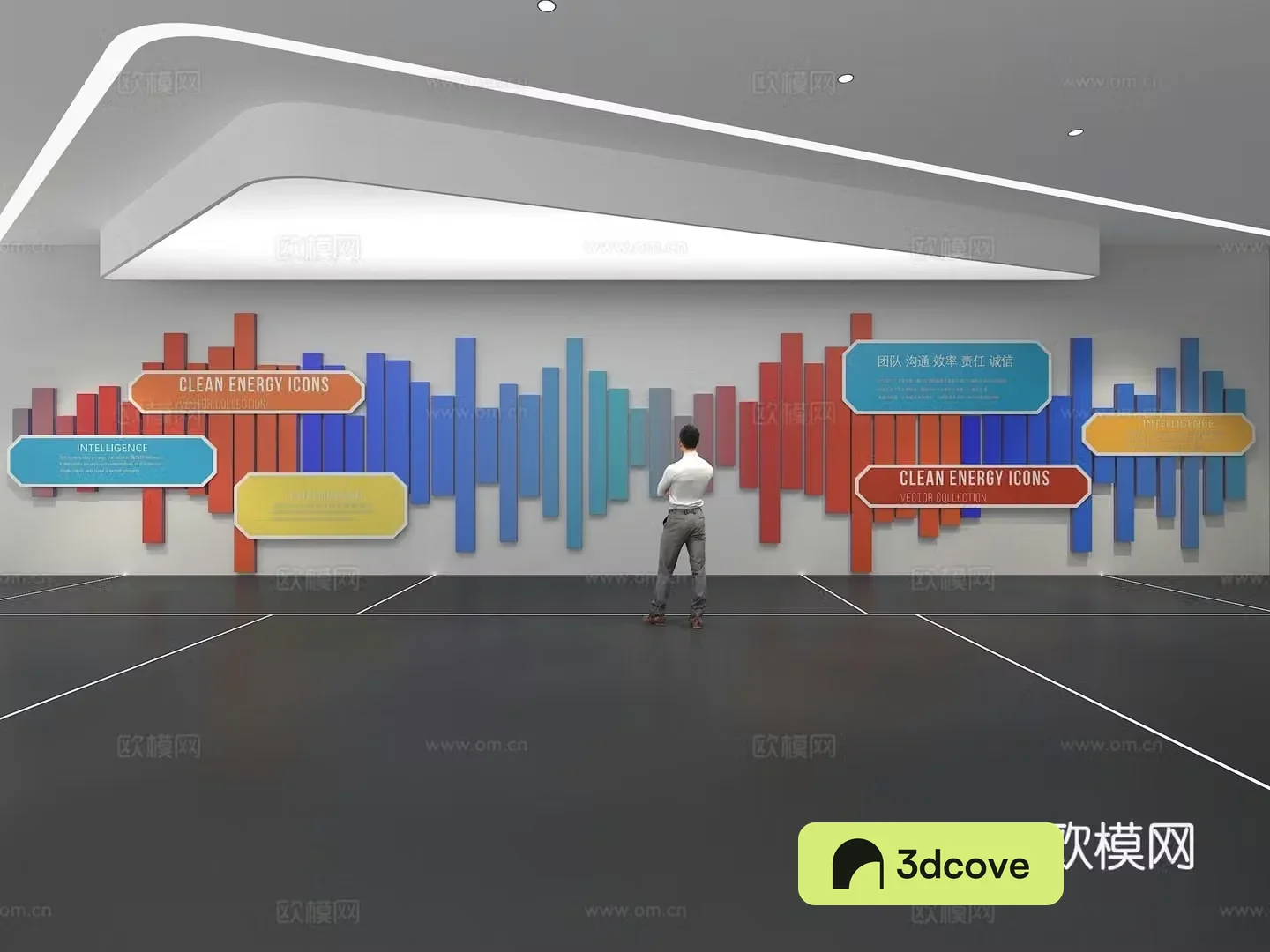 Cultural wall Corporate culture wall Education Theme wall Exhibition hall Campus culture Corridor