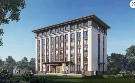A Large Building With A Flat Roof 3D Model – 10773 – VRAY Render