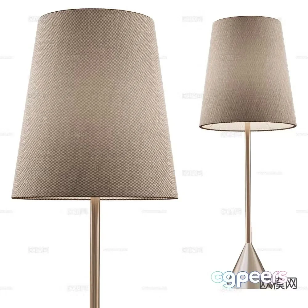 MODO floor lamp 3d model