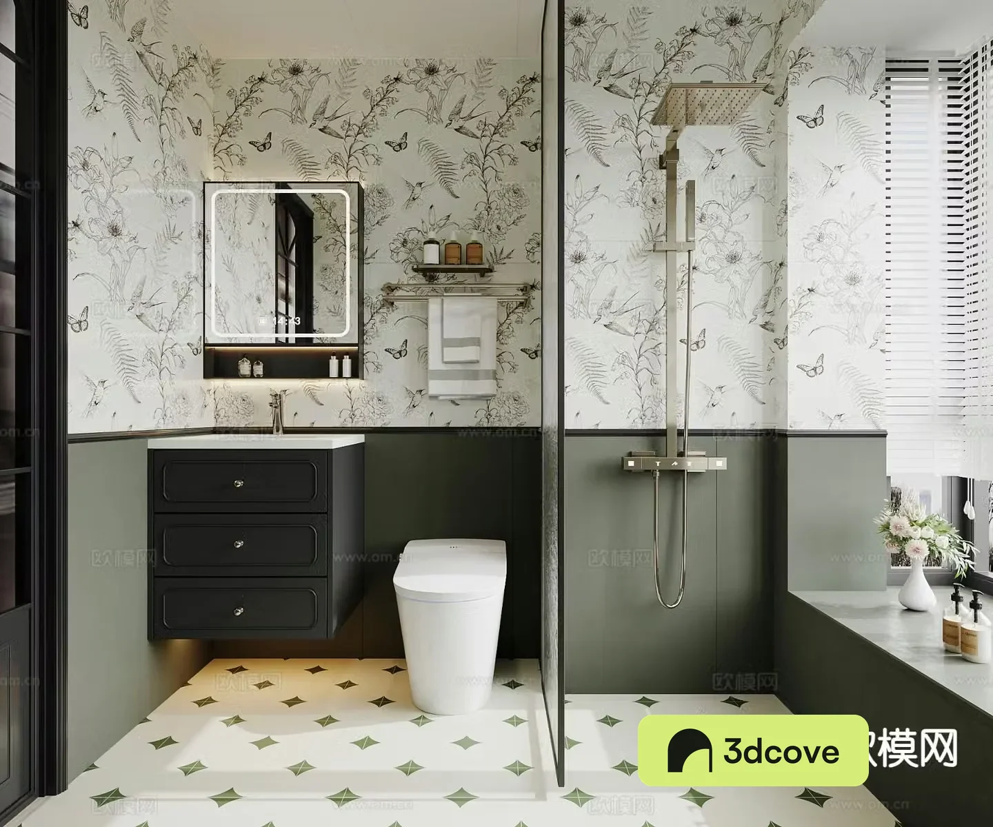 French bathroom