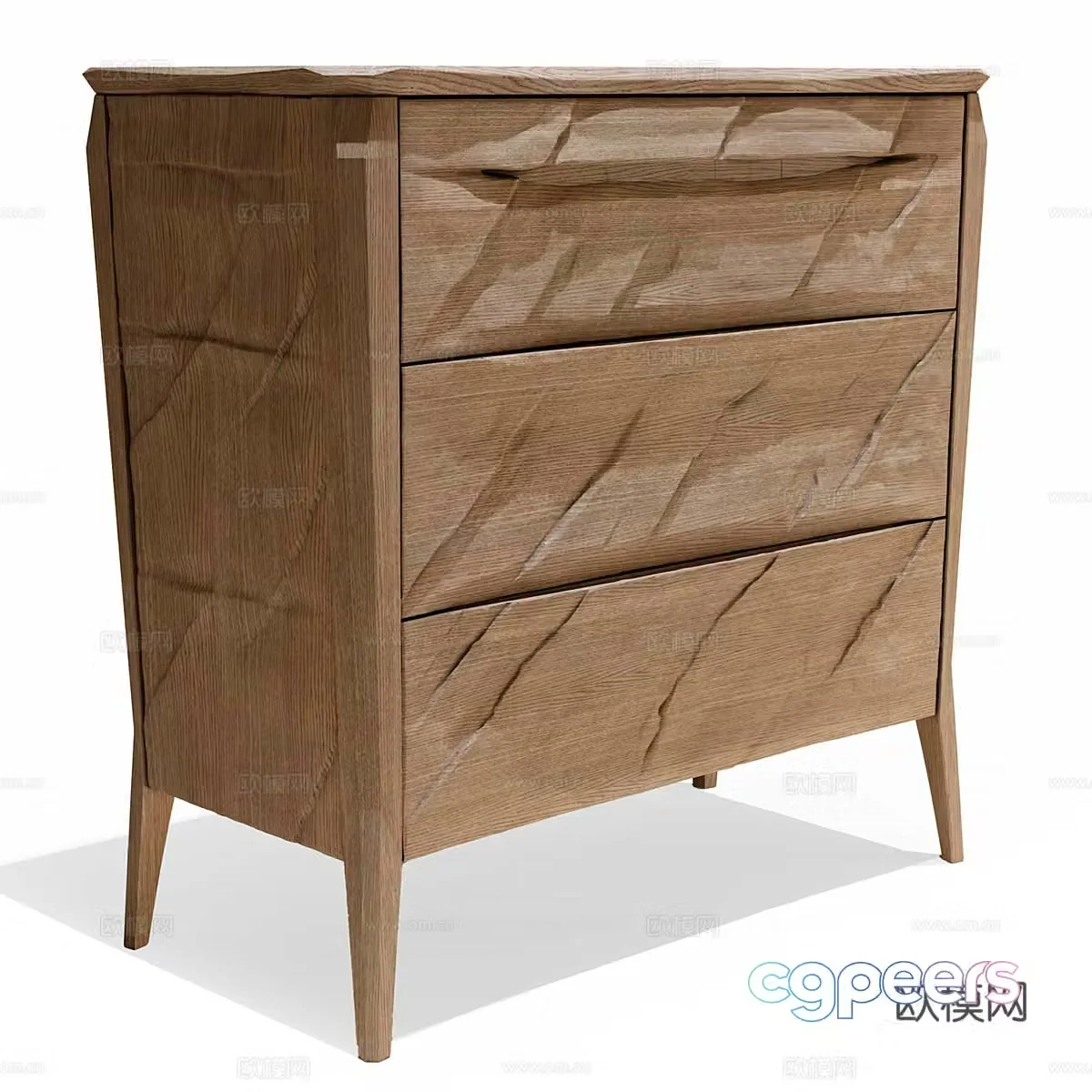 Nordic simple porch cabinet side cabinet decorative side cabinet side cabinet 3D model