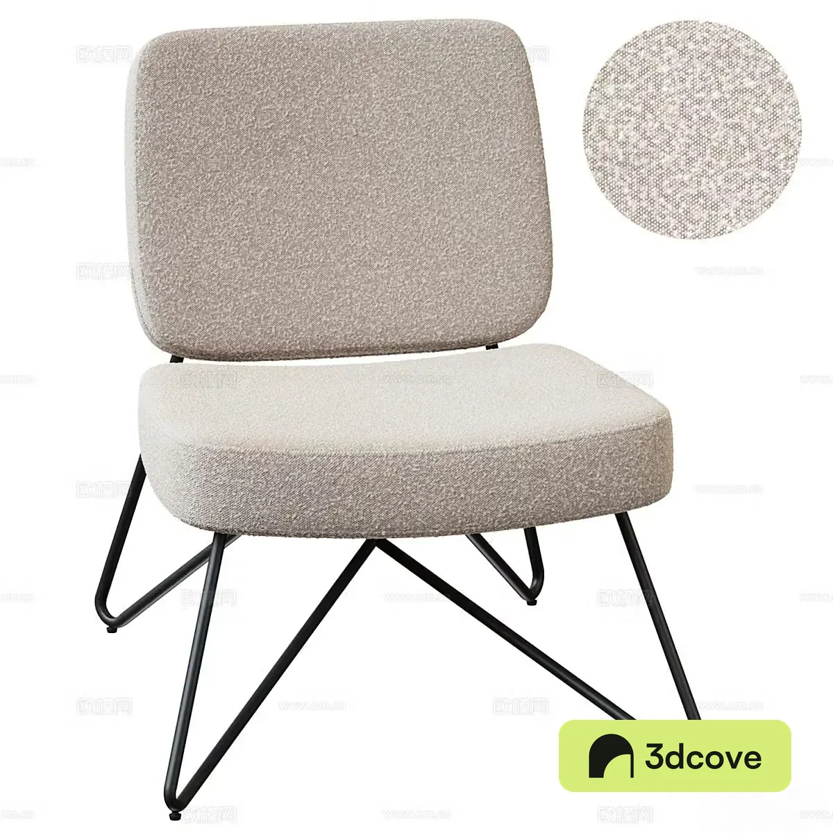Modern chair leisure chair