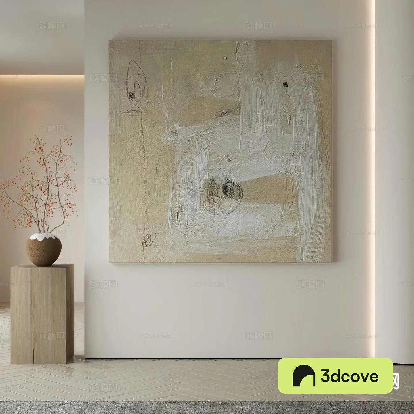 Modern decorative painting texture painting