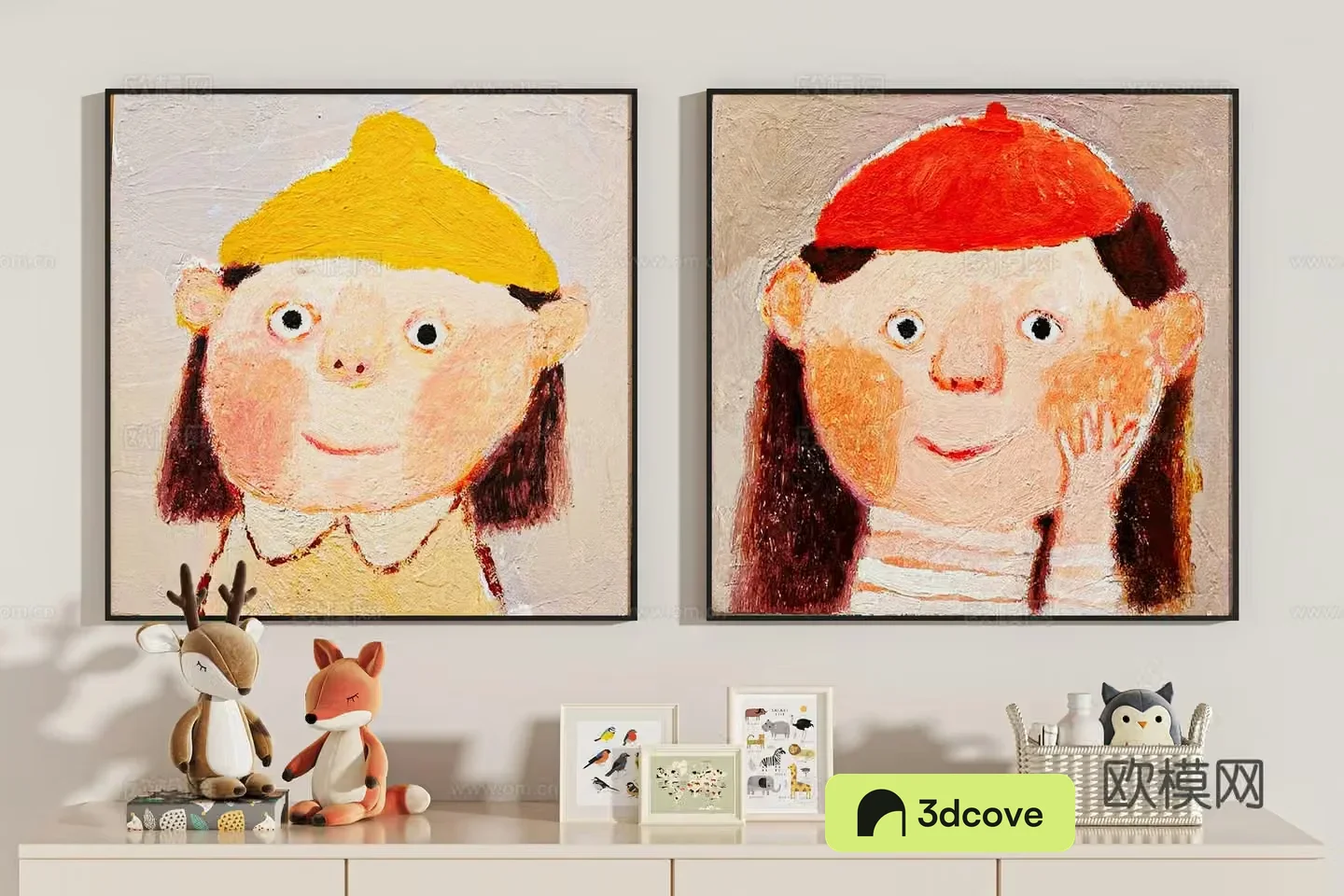 Children’s cartoon decorative painting