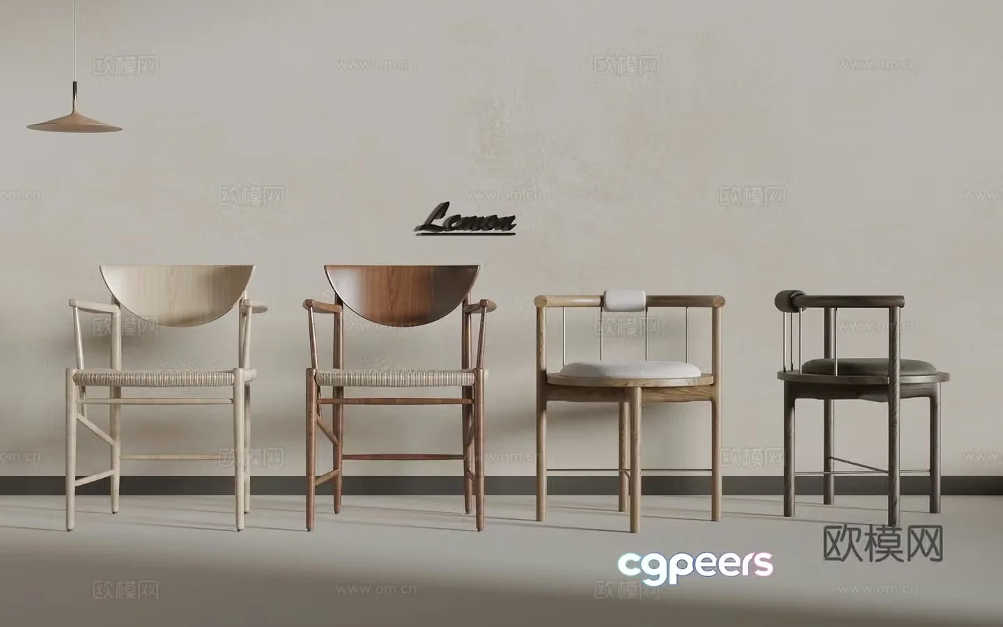 New Chinese chair 3d model