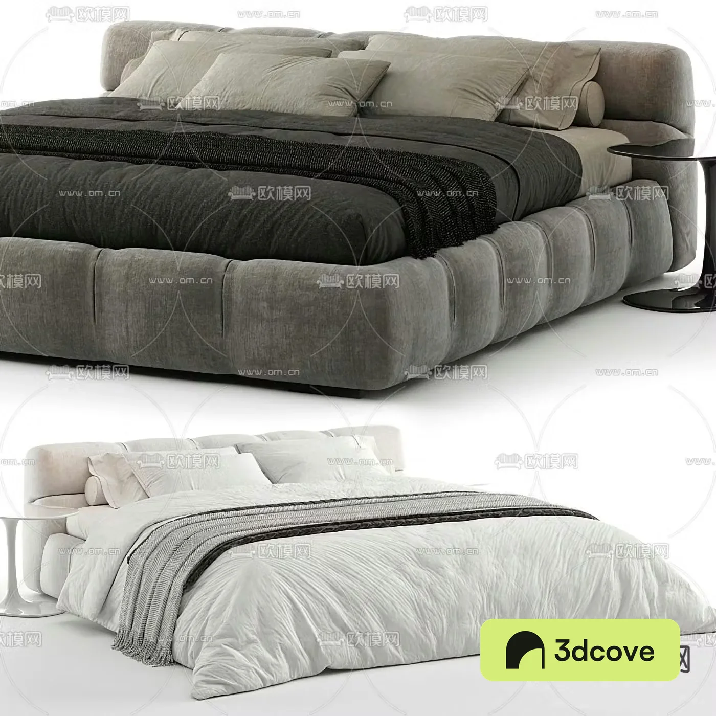 B&B italia modern double bed