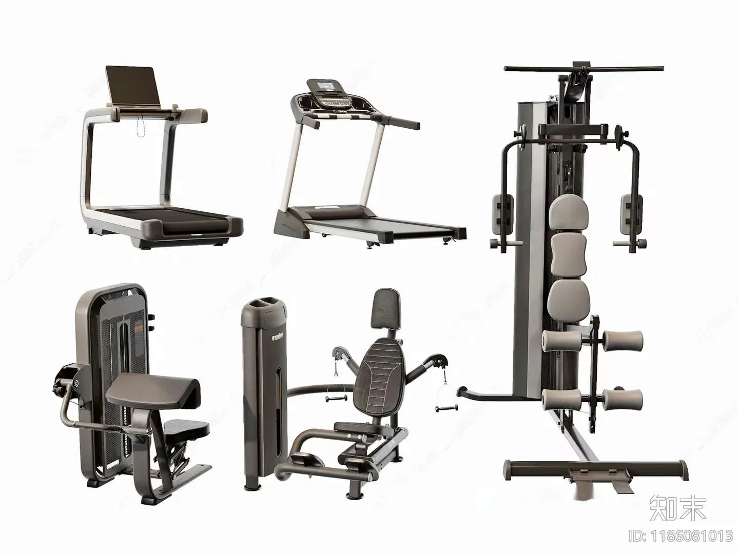 Cozy Home Gym 3D Model – 6652 – CORONA Render
