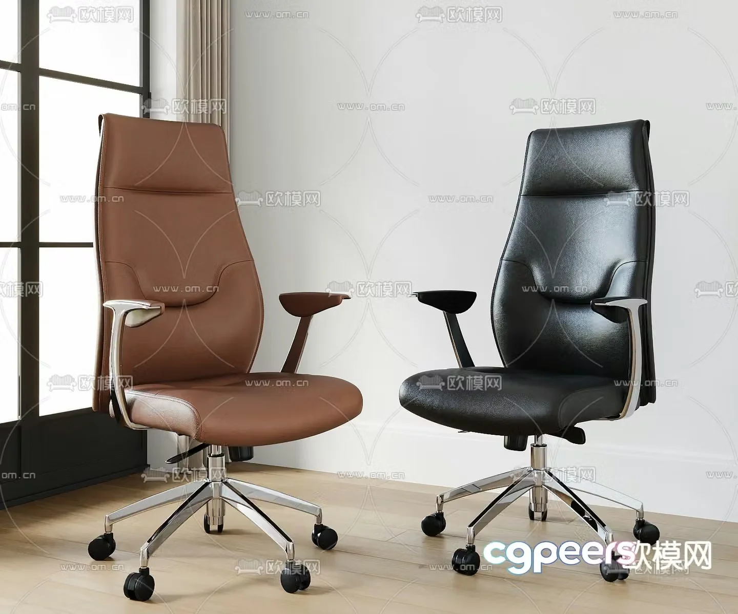 Boss chair office chair 3d model