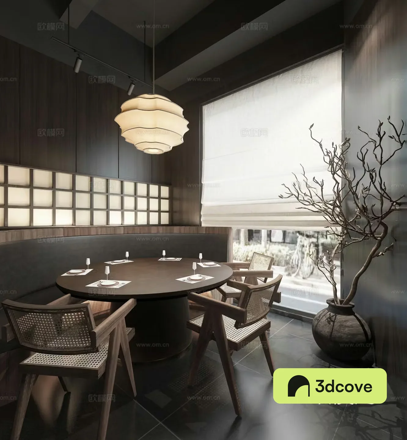 New Chinese Japanese restaurant private room
