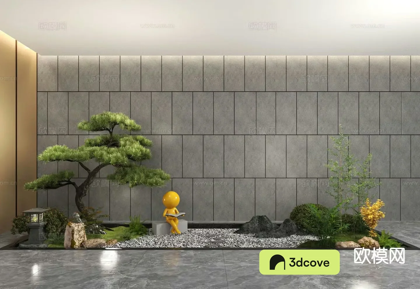 Indoor landscape micro terrain landscape