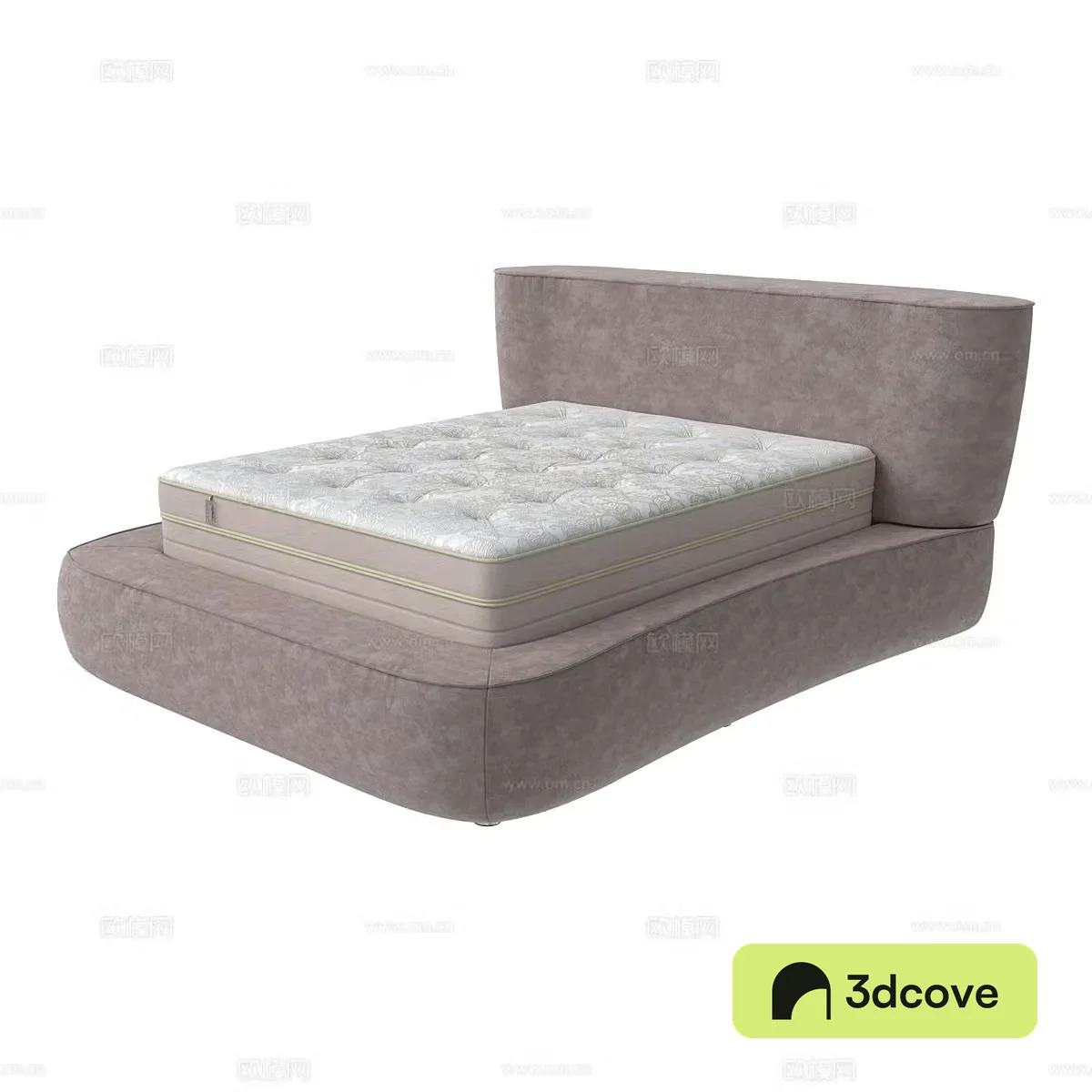 Modern double bed