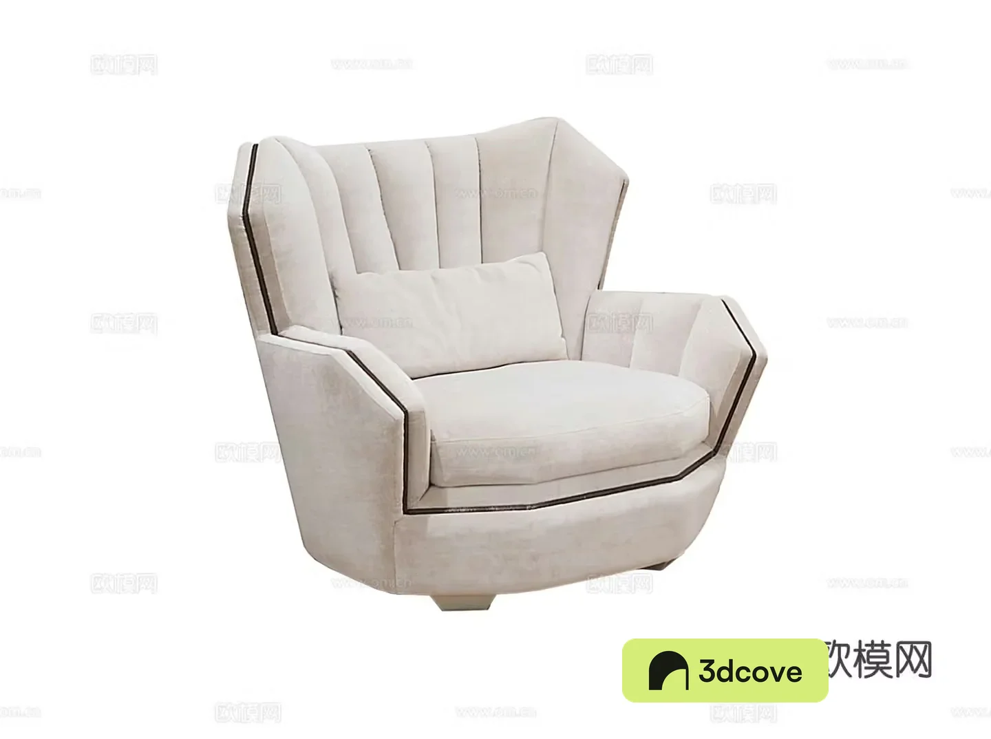 Visionnaire Hemingway Single Sofa