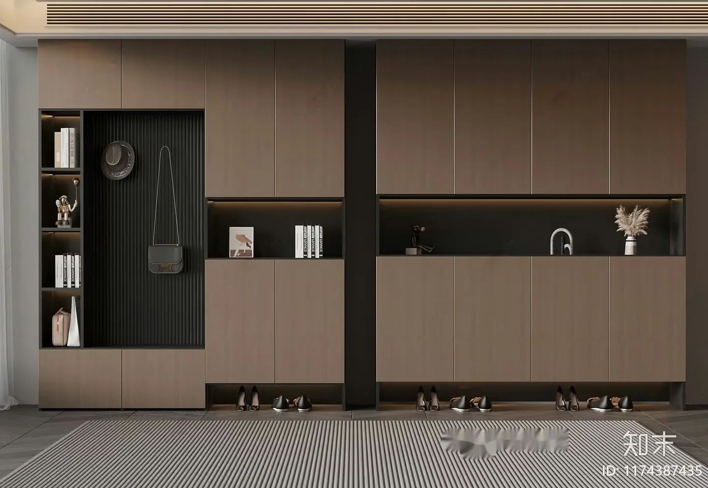 Modern Home Decor 3D Model – 16958 – VRAY Render
