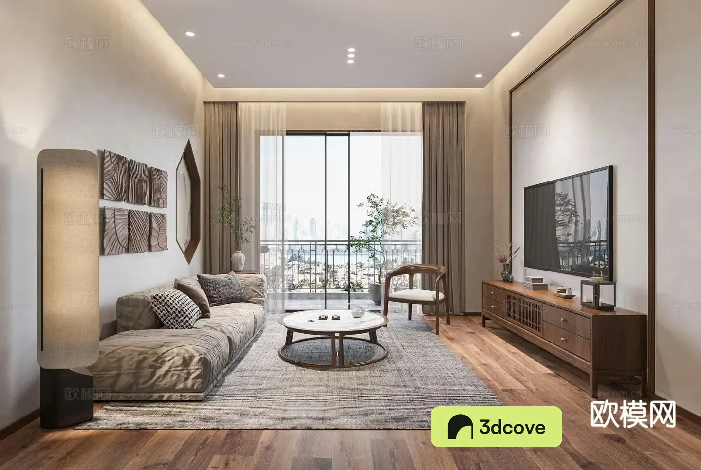 New Chinese style living room
