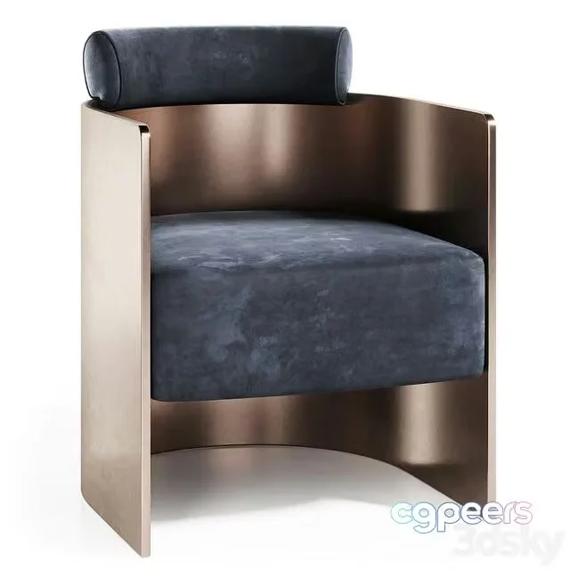 3ds Max Free – Shake – Emy Armchair