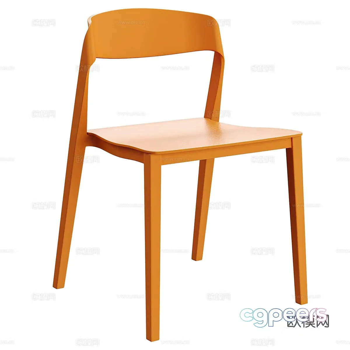 Dining chair 3d model