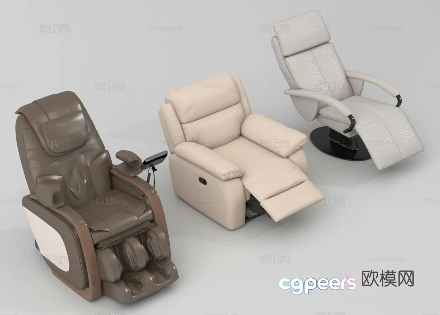 Massage chair Massage sofa 3d model