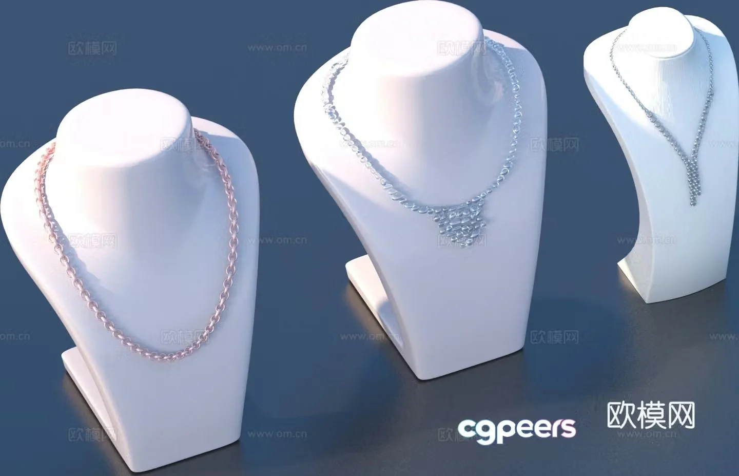 Jewelry Necklace 3d Model