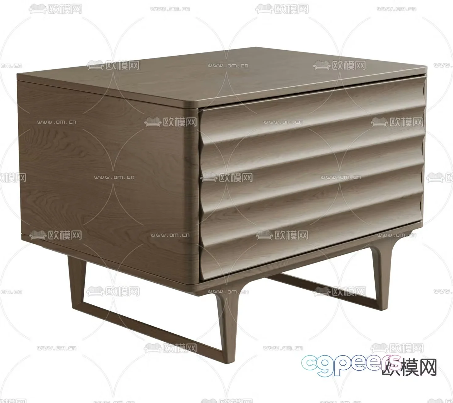 SAHRA bedside table 3d model