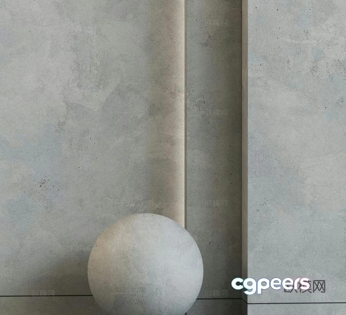 Foreign seamless wall paint Cement paint Creamy wind wall paint Wasabi wind wall paint Texture paint Micro cement 3D model