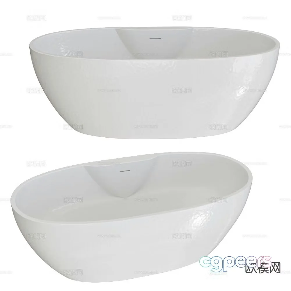 ABBER bathtub 3d model